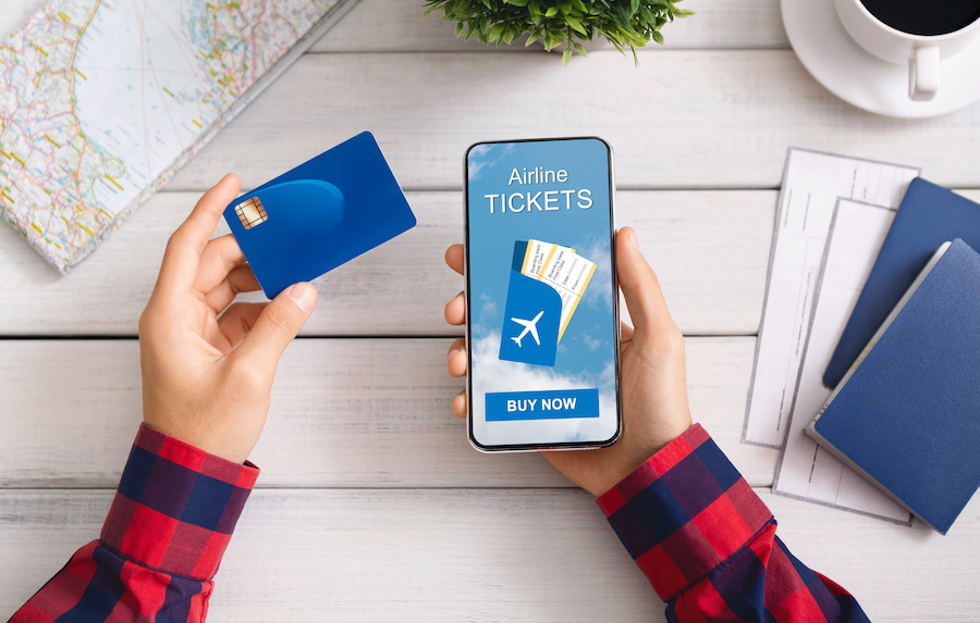 Merchant account for airlines